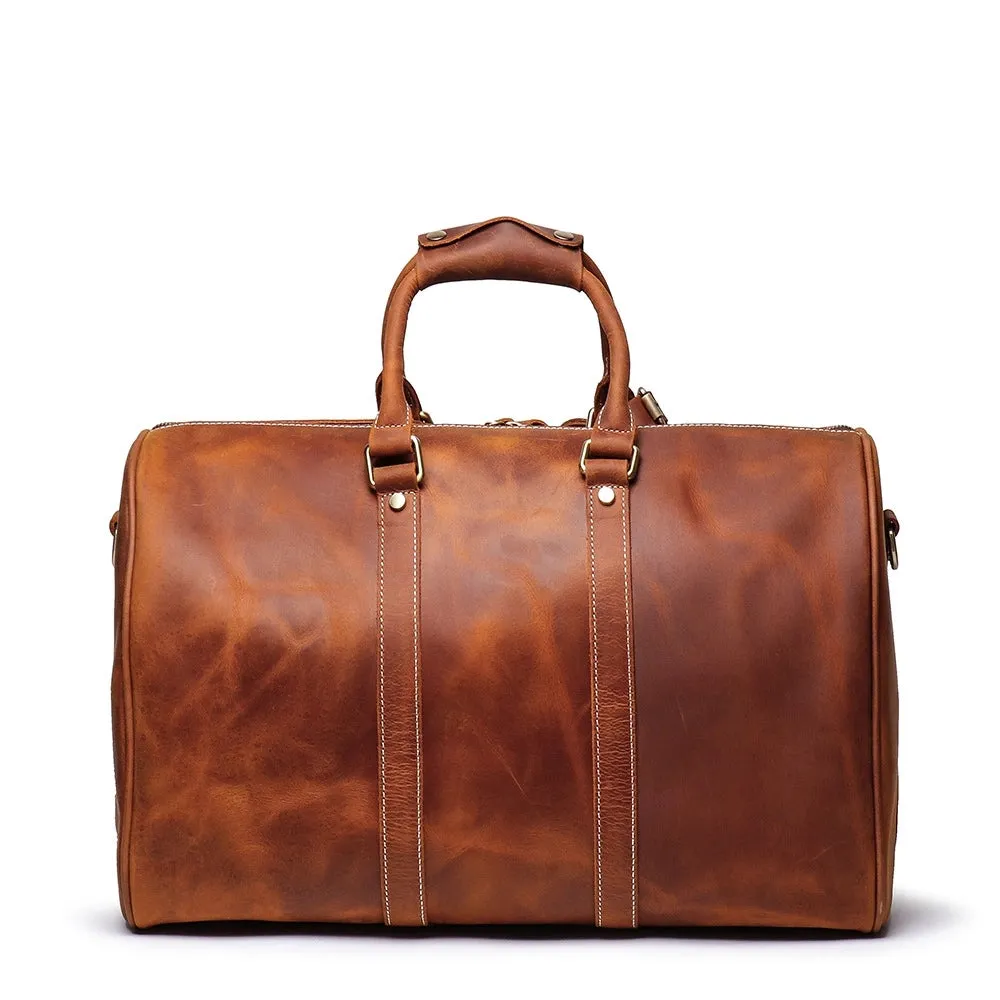 The Brandt Weekender | Small Leather Duffle Bag - Image 10