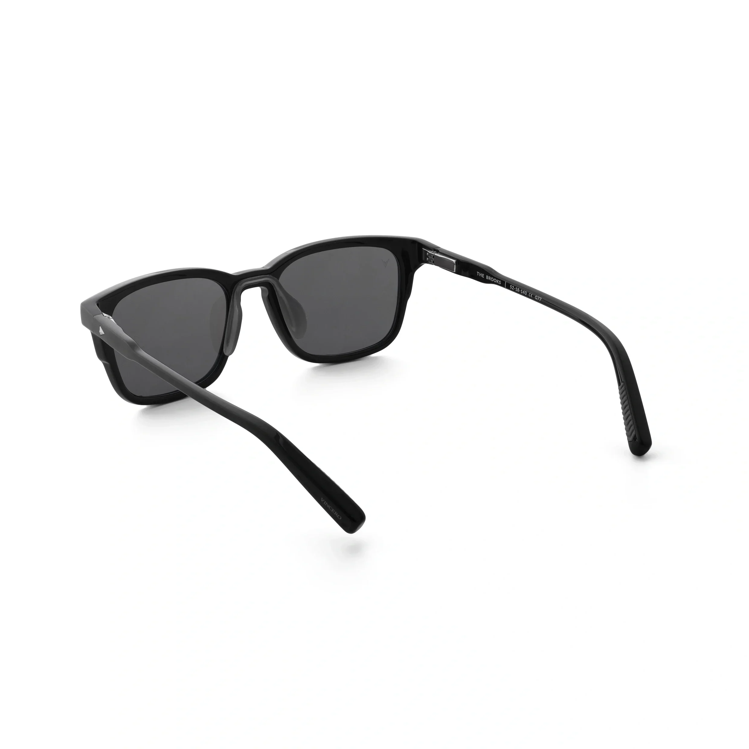 The Brooks Sunglasses - Semi Matte Black - Image 11