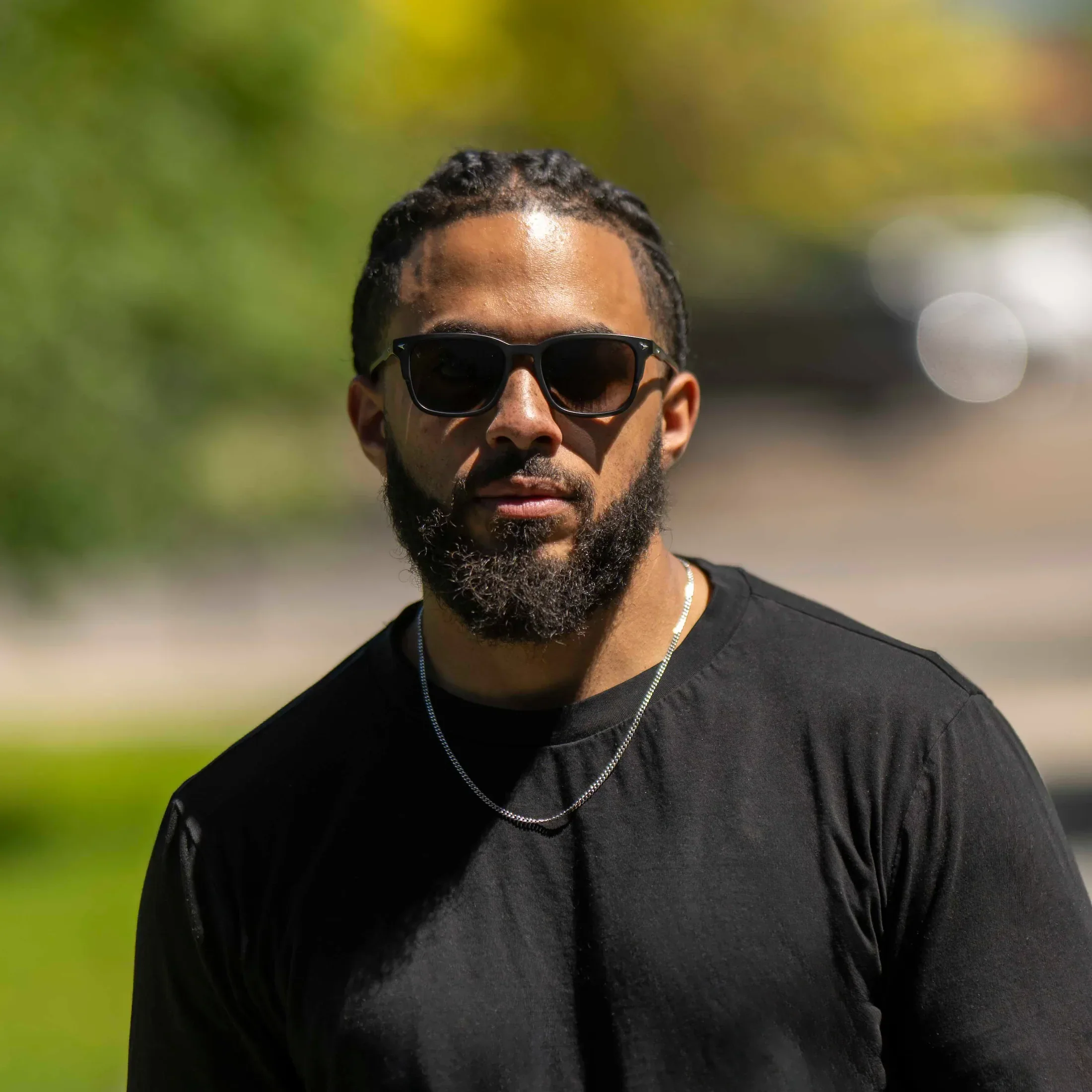 The Brooks Sunglasses - Semi Matte Black - Image 8