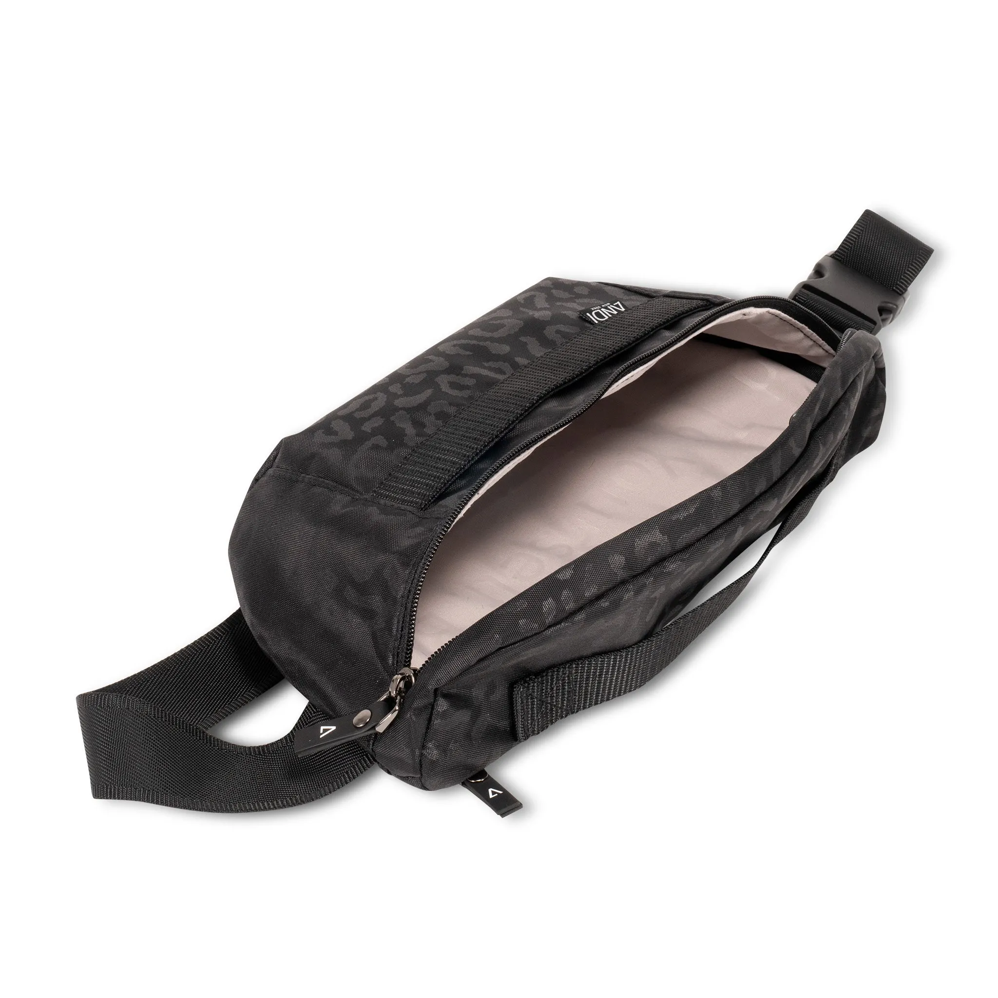 The Bum Bag - Black Leopard - Image 6