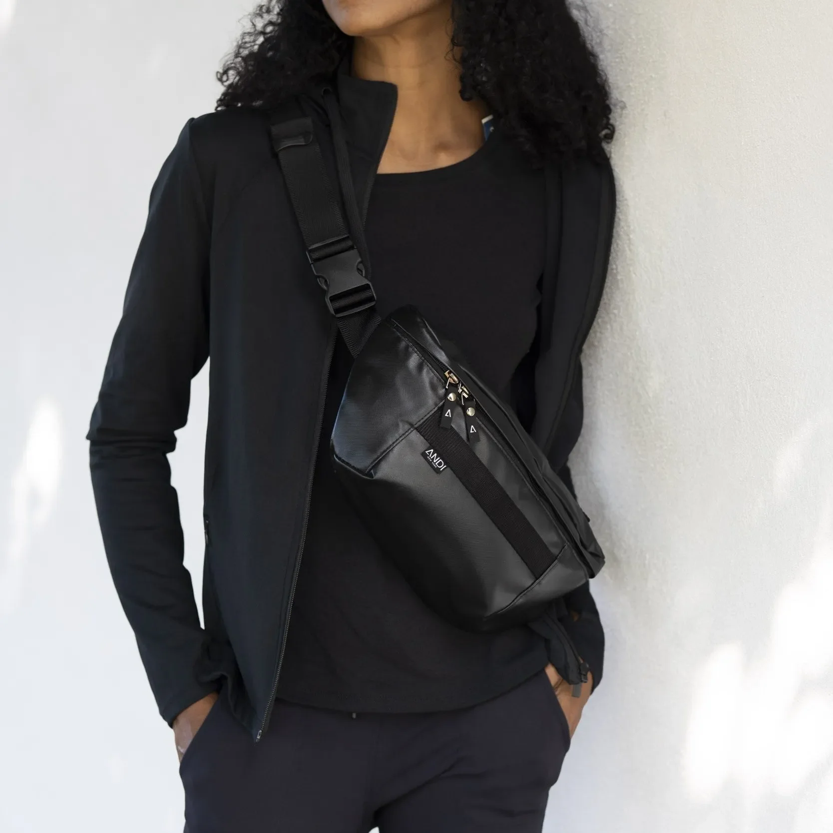The Bum Bag - Onyx Un-Leather - Image 3
