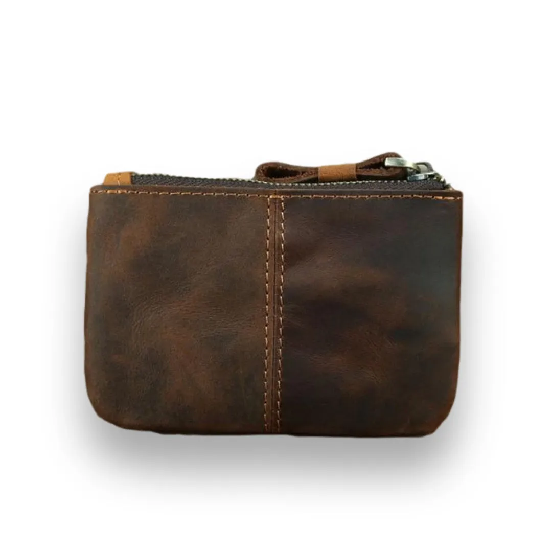 The Cael | Handmade Leather Coin Purse - Image 2