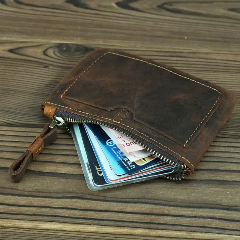 The Cael | Handmade Leather Coin Purse - Image 9
