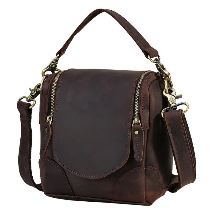 The Calista | Small Leather Camera Bag - Leather Camera Lens Case - Image 14