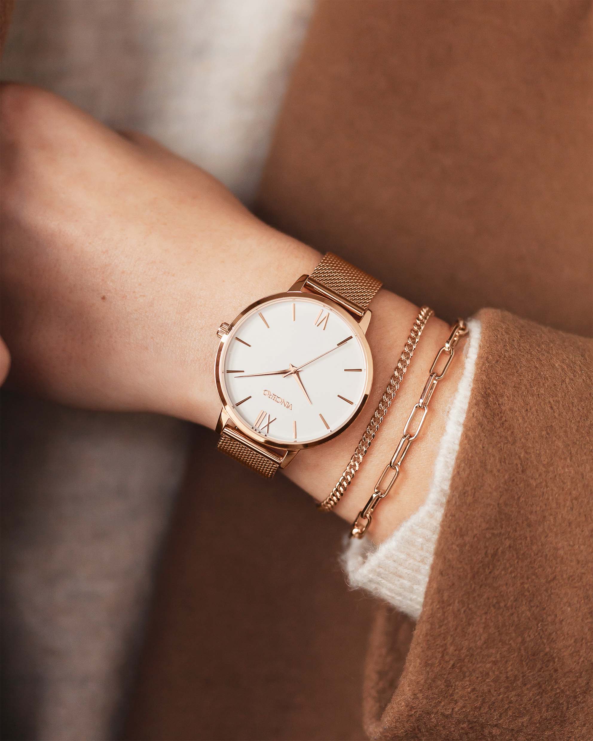 The Chain Link Bracelet - Rose Gold - Image 4