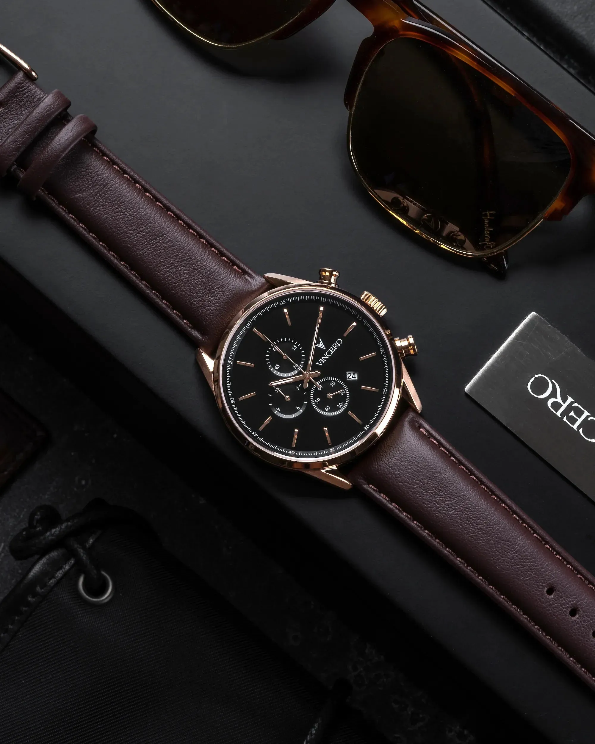 The Chrono S2 40mm Men's Watches - Rose Gold - Image 3