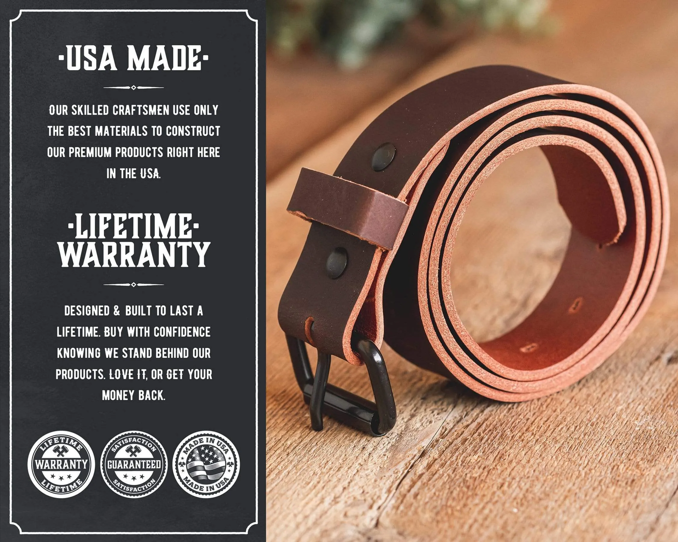 The Classic Leather Everyday Belt - Image 2