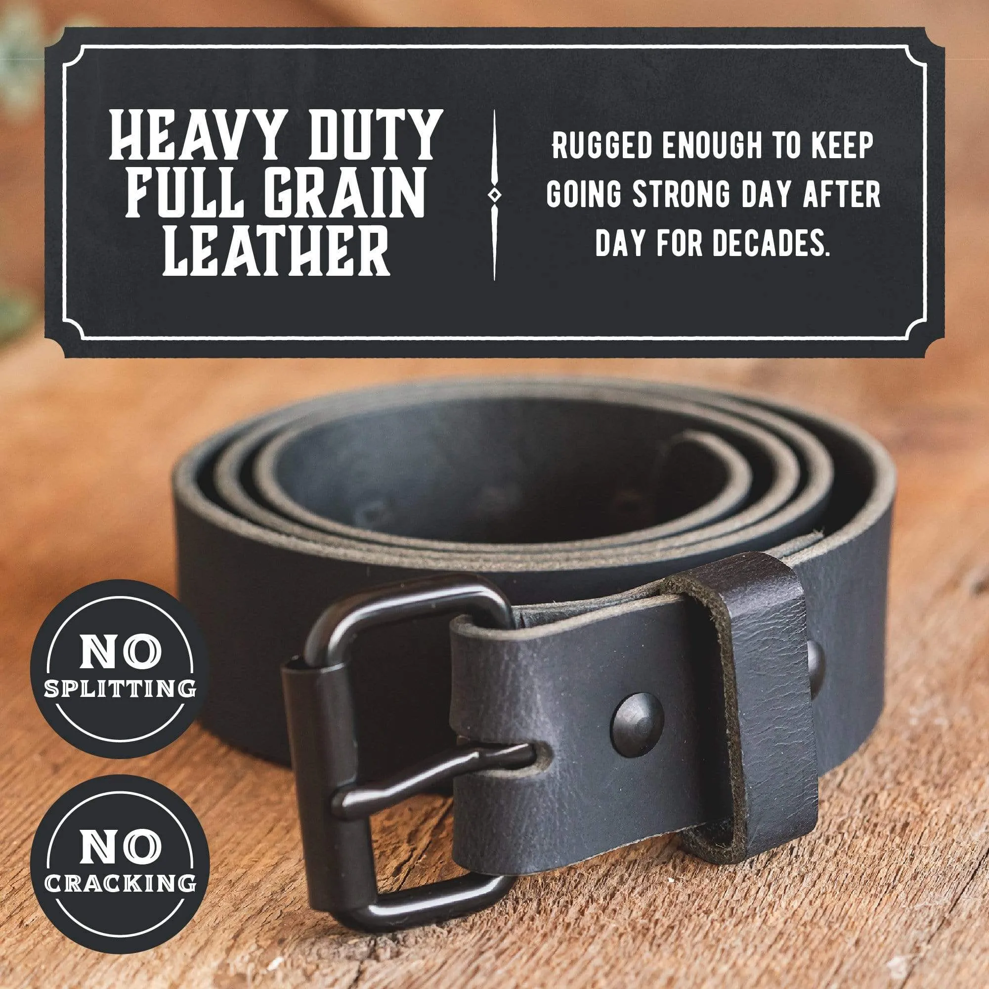 The Classic Leather Everyday Belt - Image 4
