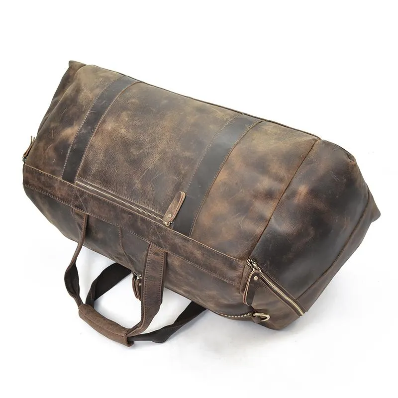 The Colden Duffle Bag | Large Capacity Leather Weekender - Image 12