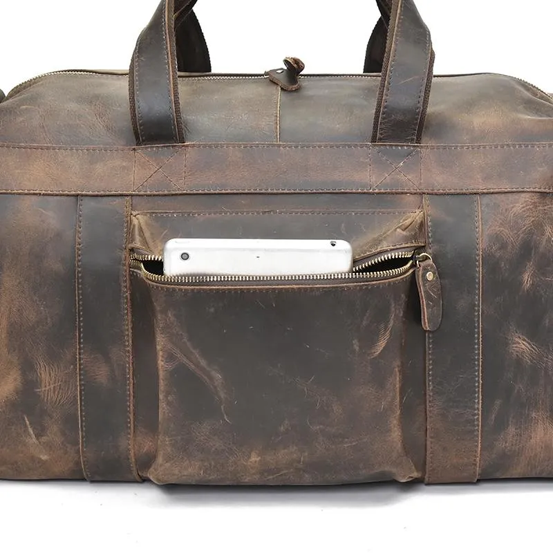 The Colden Duffle Bag | Large Capacity Leather Weekender - Image 17
