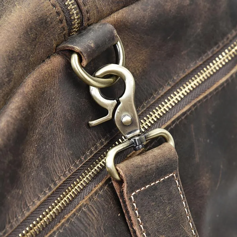 The Colden Duffle Bag | Large Capacity Leather Weekender - Image 19