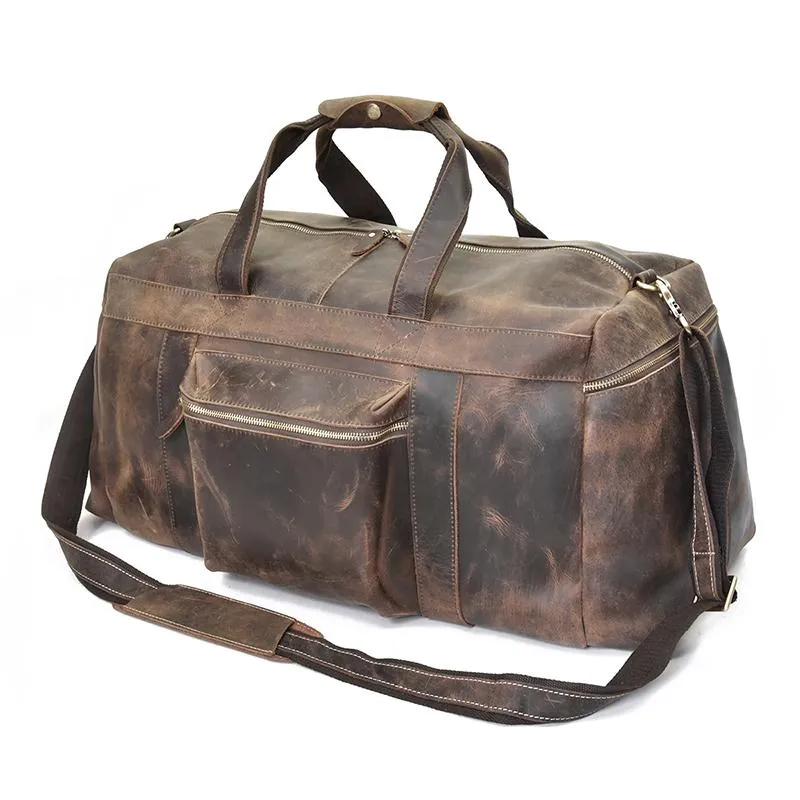 The Colden Duffle Bag | Large Capacity Leather Weekender - Image 6