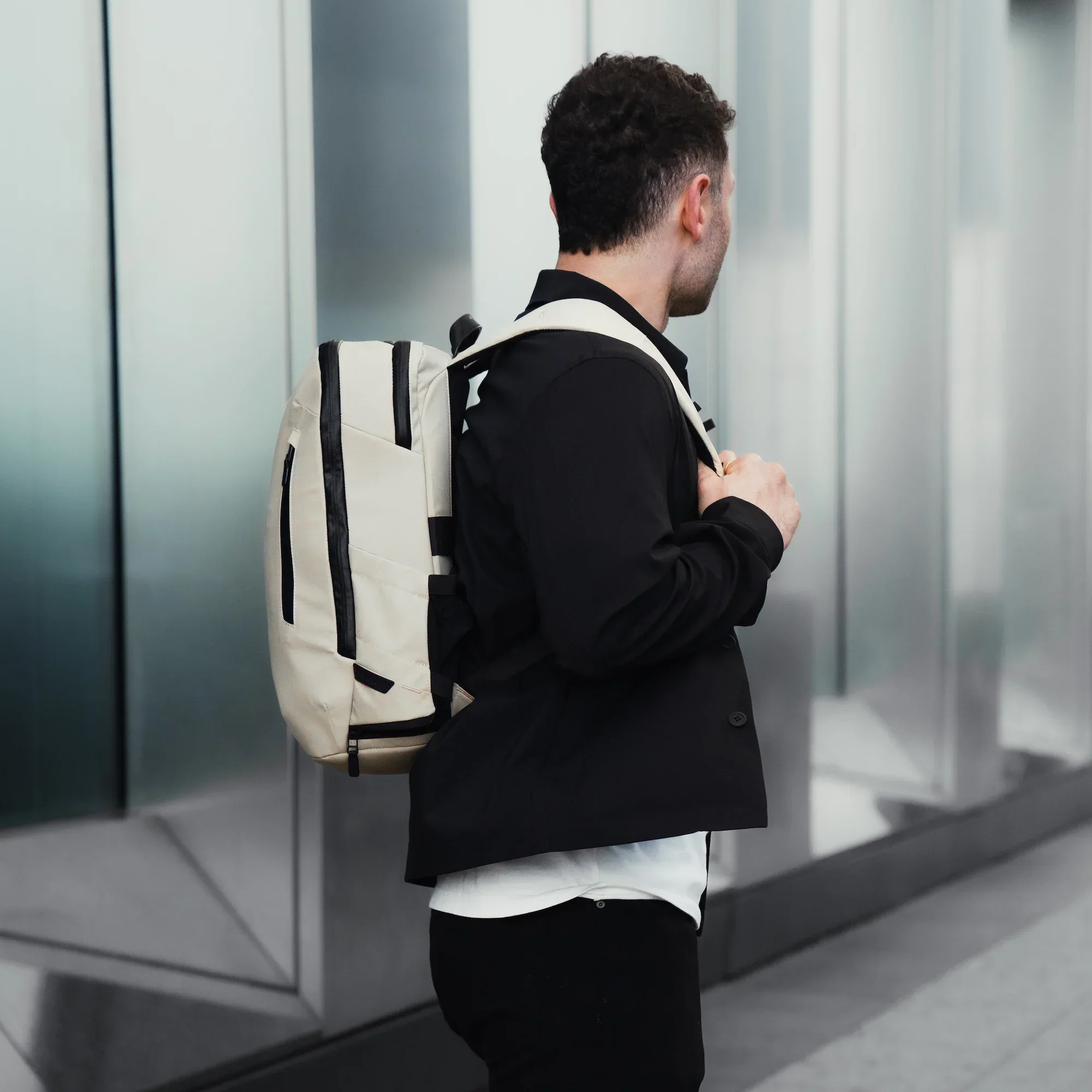 The Commuter Backpack - Desert Sand - Image 9