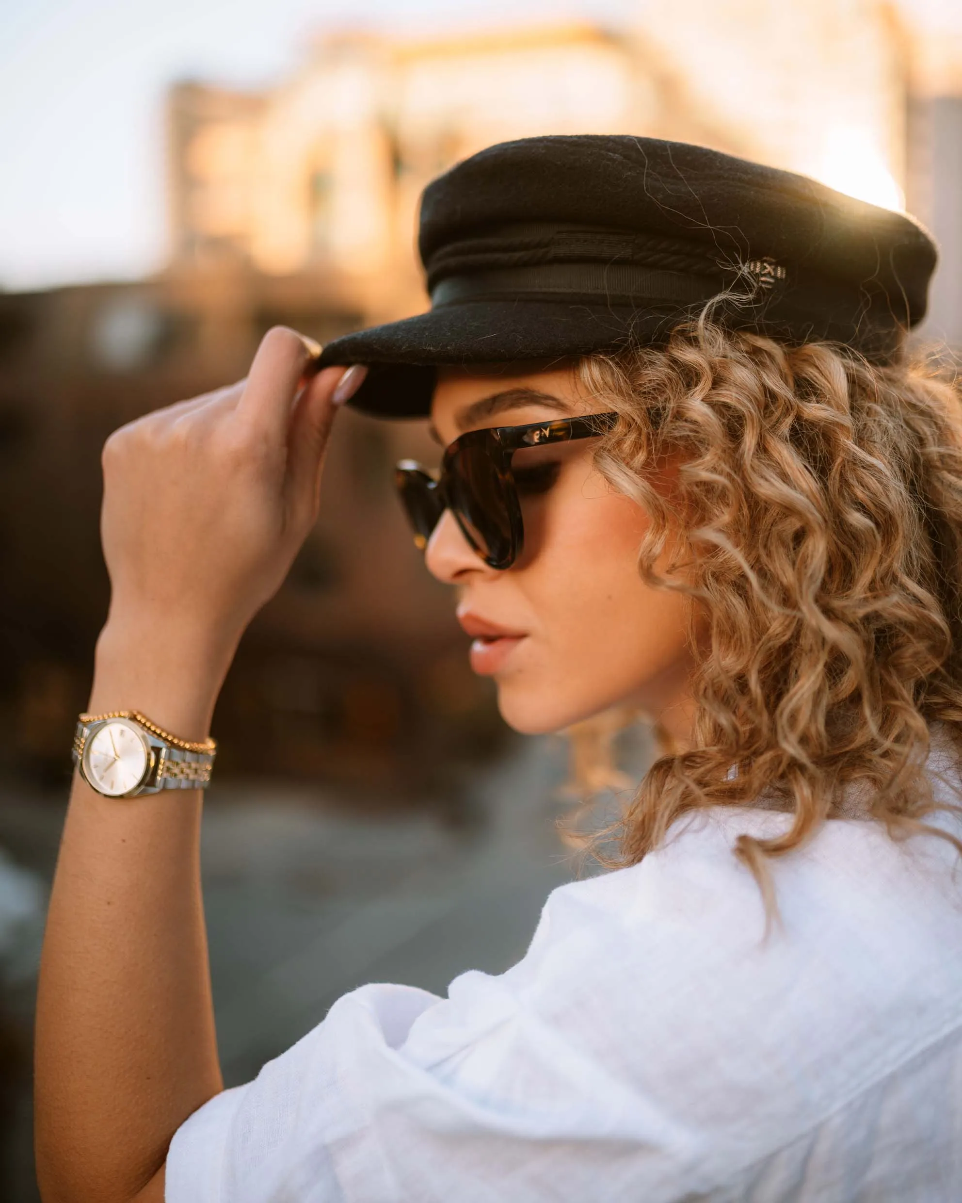 The Demi Sunglasses - Havana Pearl - Image 5
