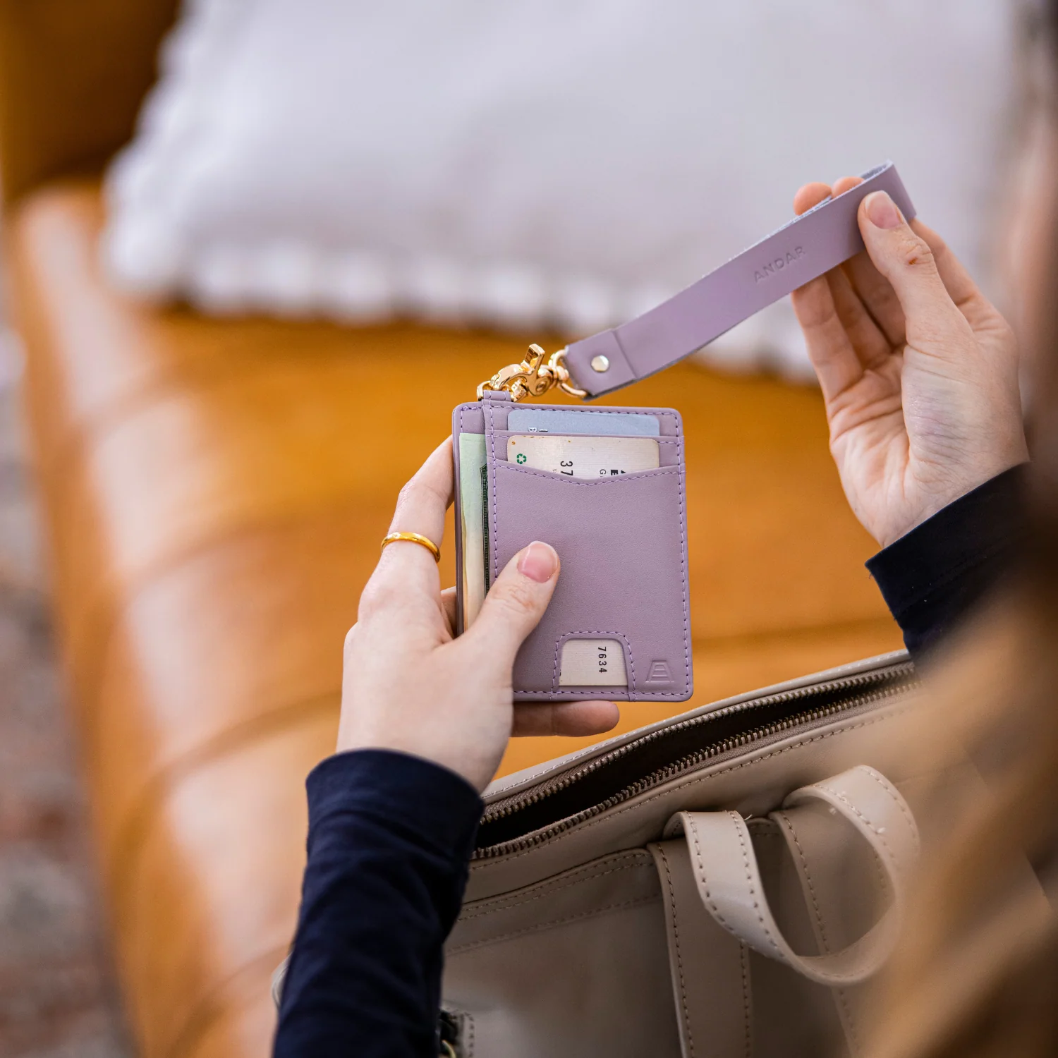 The Denner Slim RFID Leather Wallet - Image 142