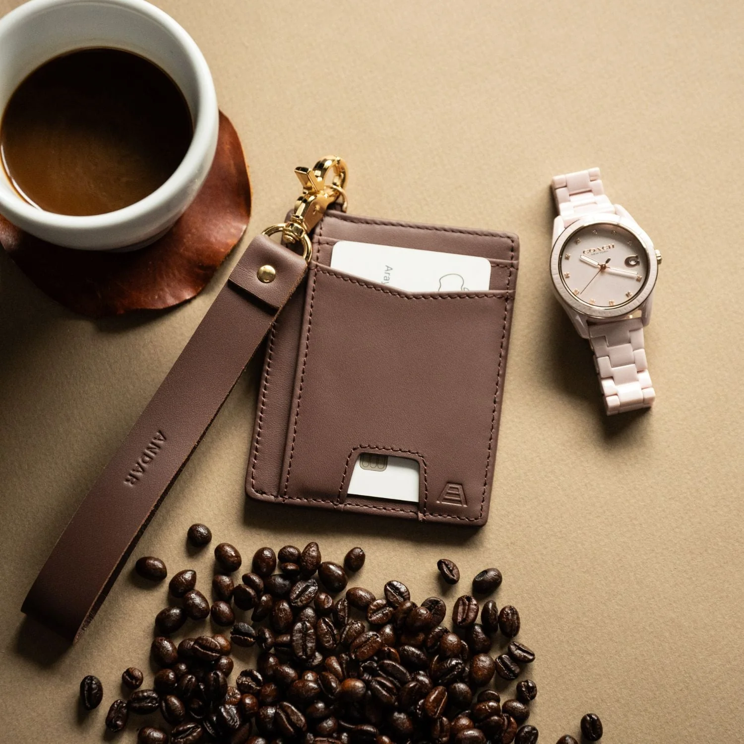 The Denner Slim RFID Leather Wallet - Image 163