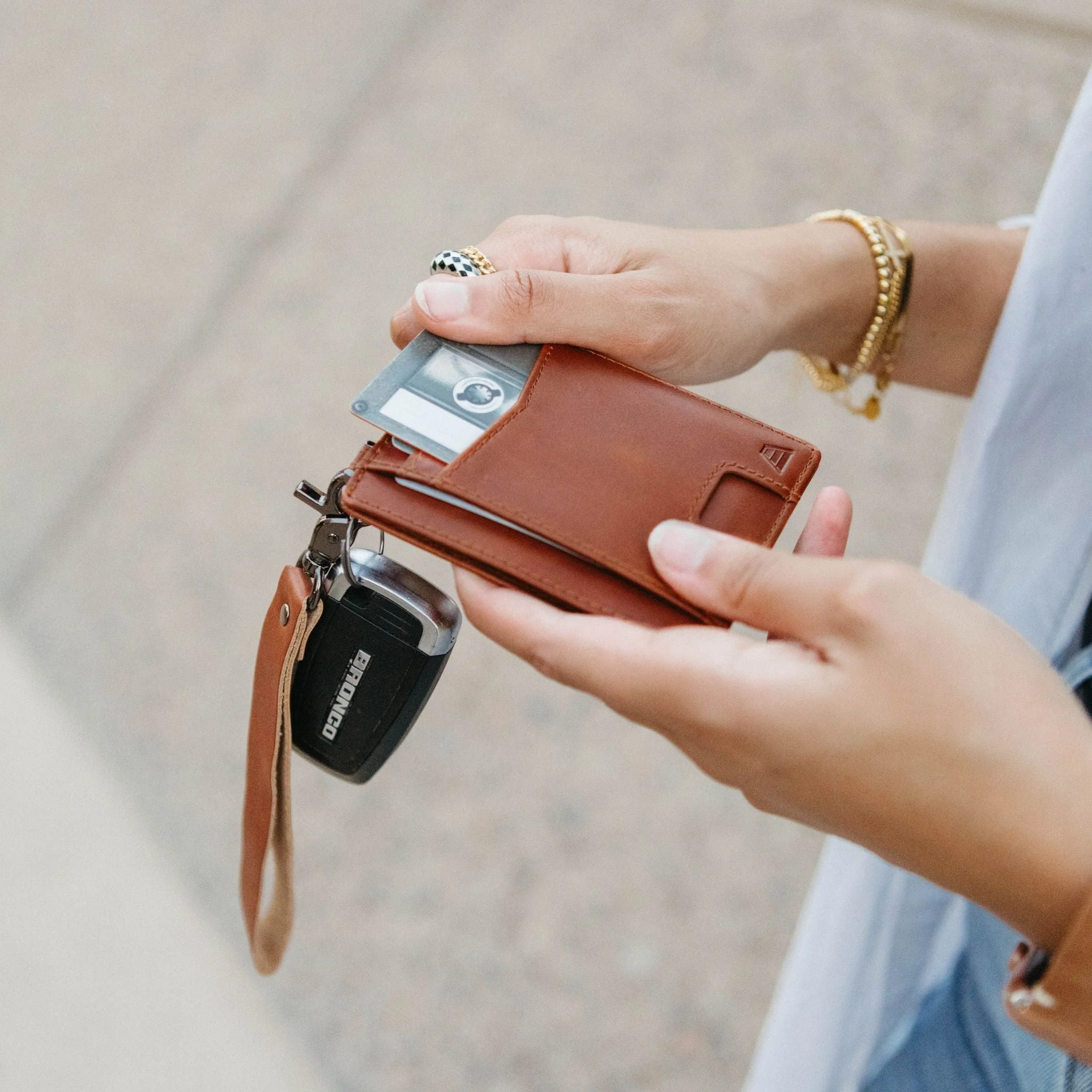 The Denner Slim RFID Leather Wallet - Image 203