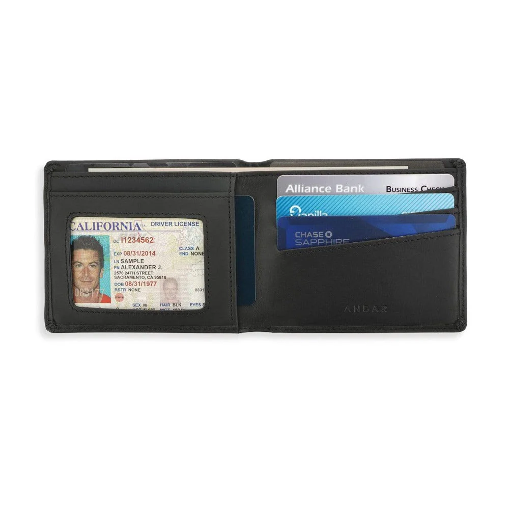 The Diplomat – Men's Slim RFID Bifold Wallet - Image 13