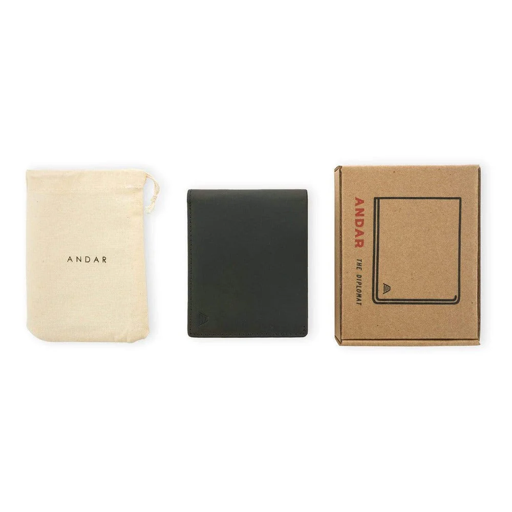 The Diplomat – Men's Slim RFID Bifold Wallet - Image 7