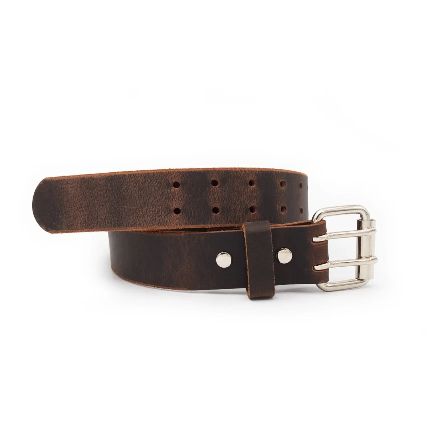 The Double Down Belt Rustic Leather Belt - Image 10