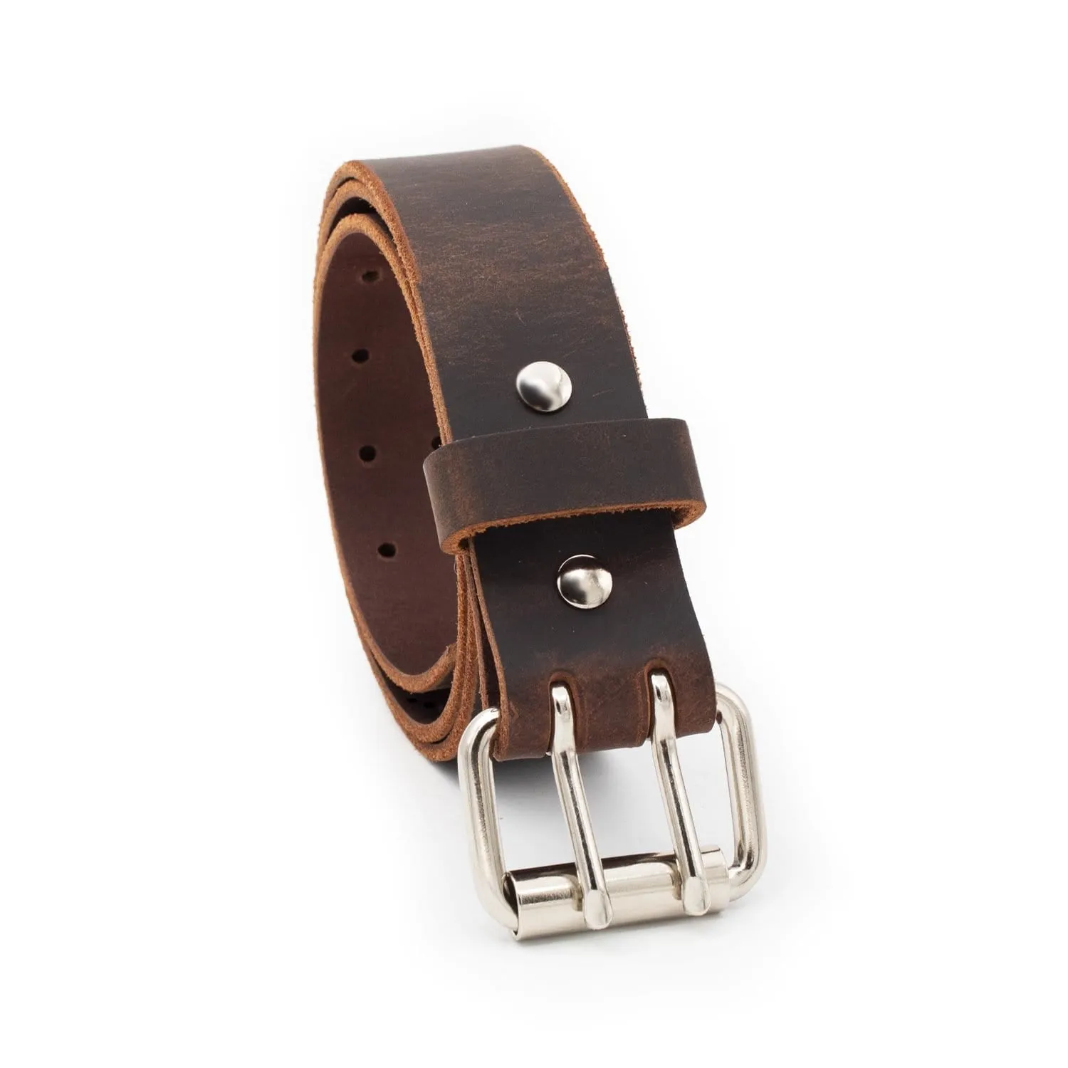 The Double Down Belt Rustic Leather Belt - Image 12