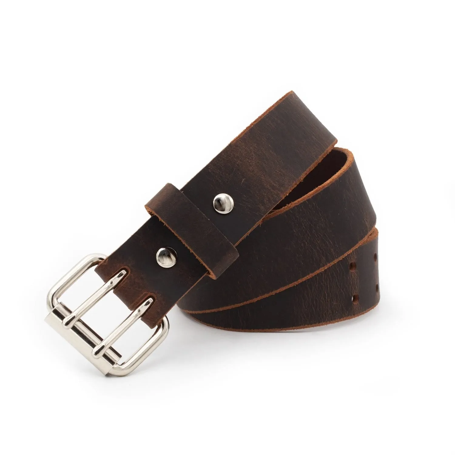 The Double Down Belt Rustic Leather Belt - Image 8