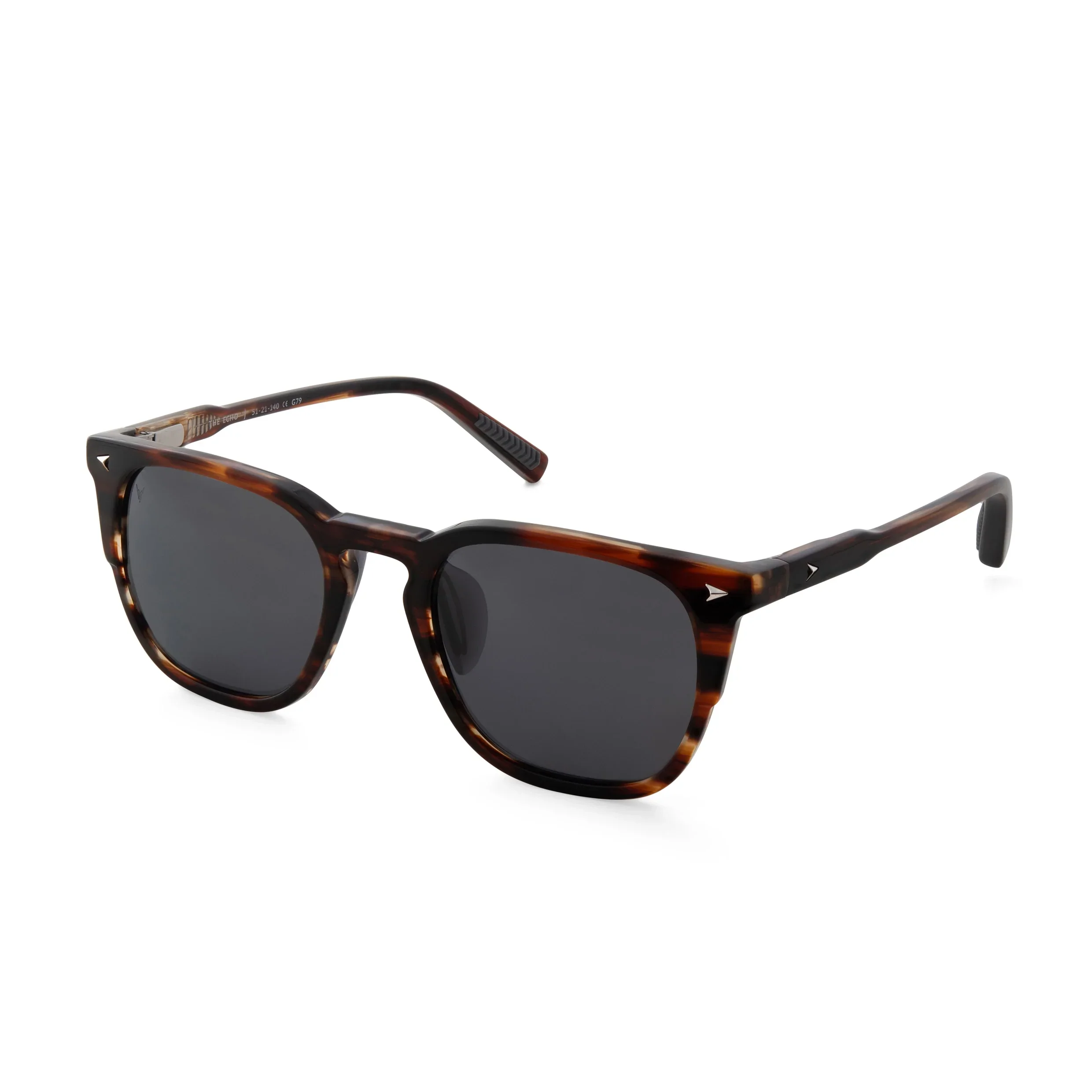 The Echo Sunglasses - Brown Horn - Image 10
