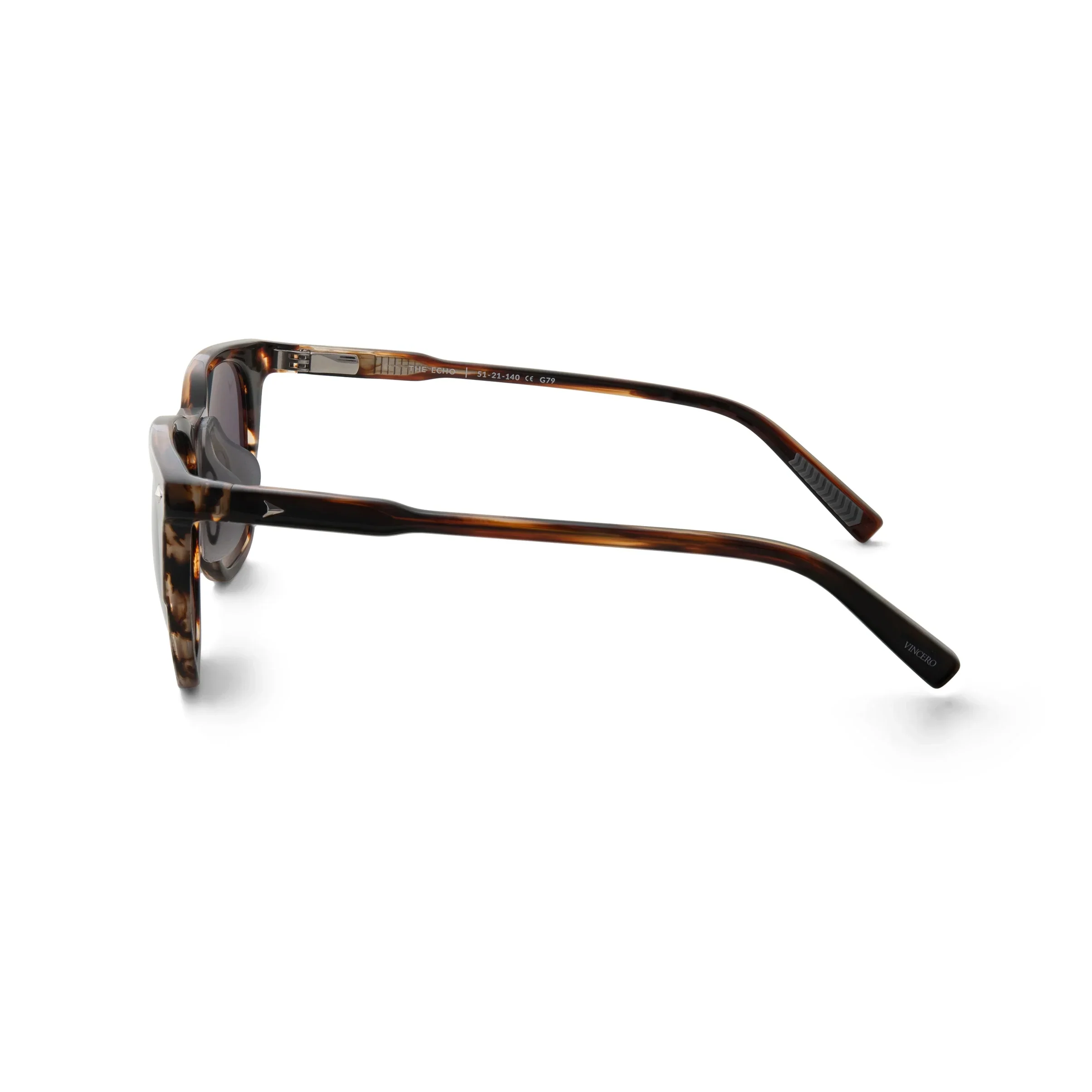 The Echo Sunglasses - Brown Horn - Image 12