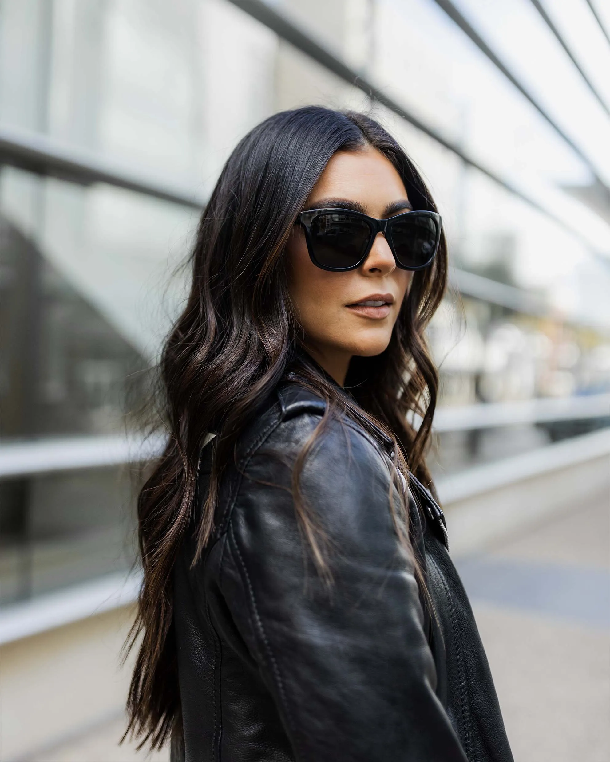 The Emery Sunglasses - Jet Black - Image 2