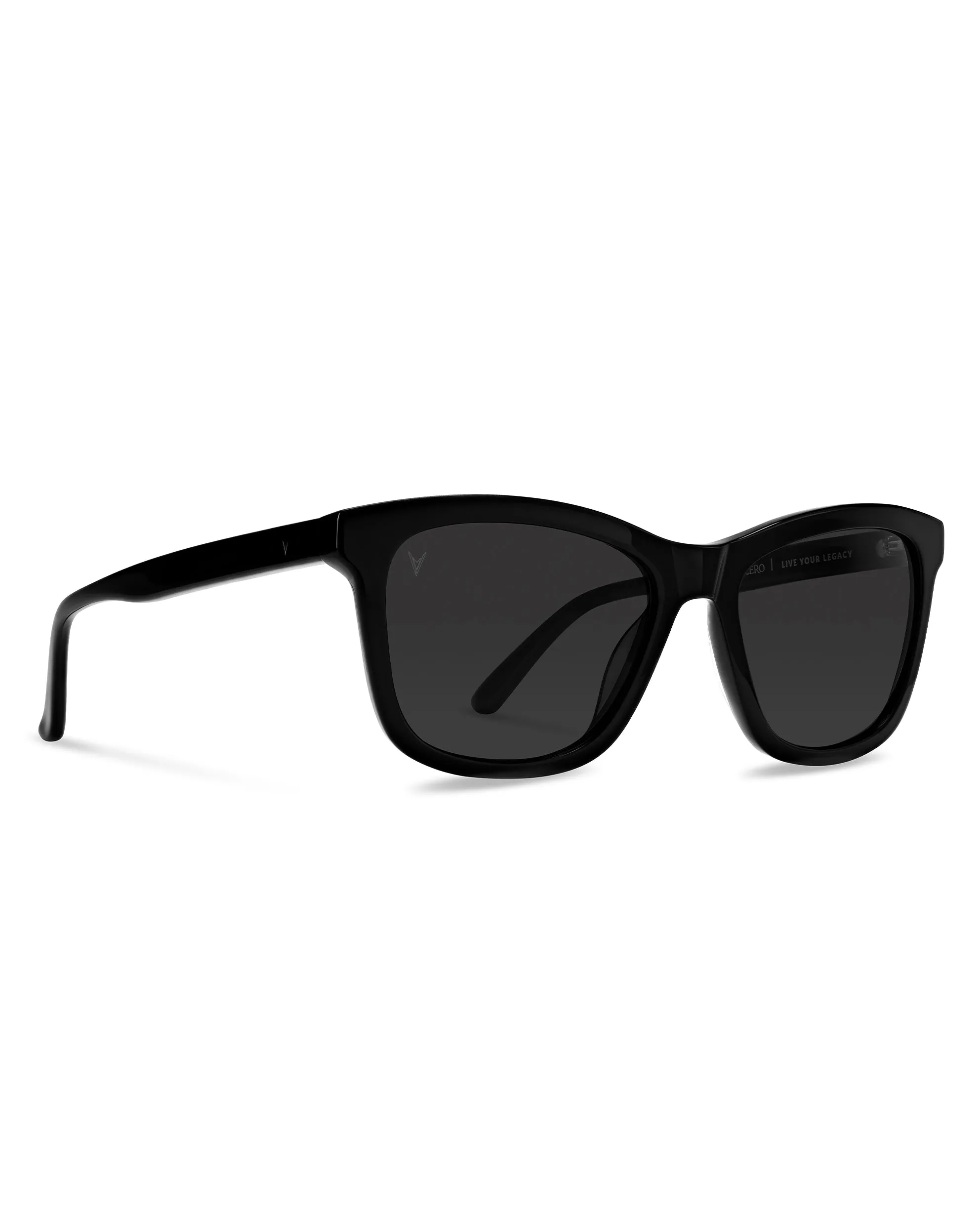The Emery Sunglasses - Jet Black - Image 5