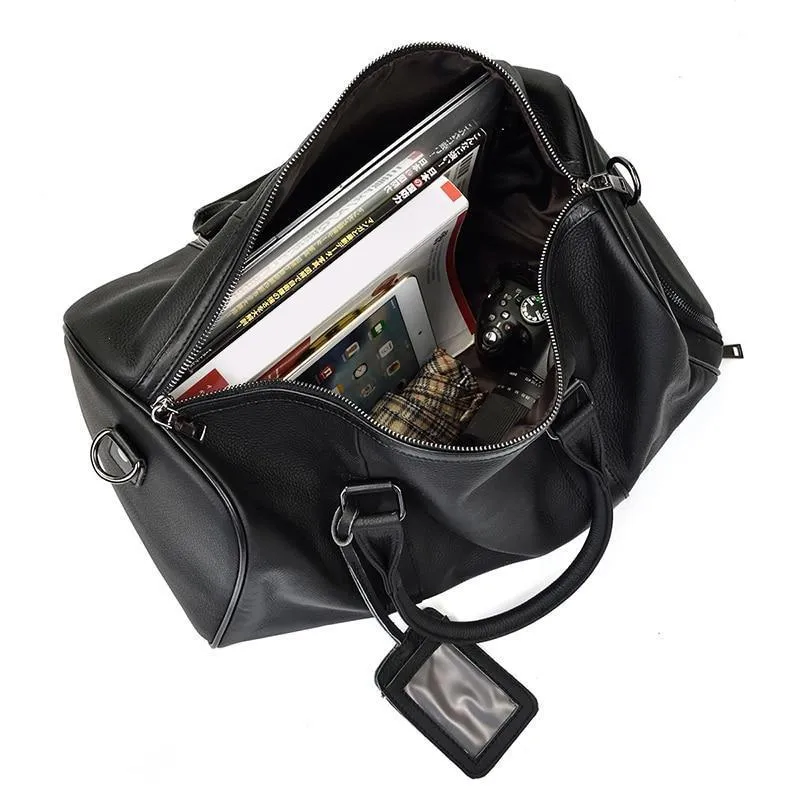 The Endre Weekender | Vintage Leather Duffle Bag - Image 10