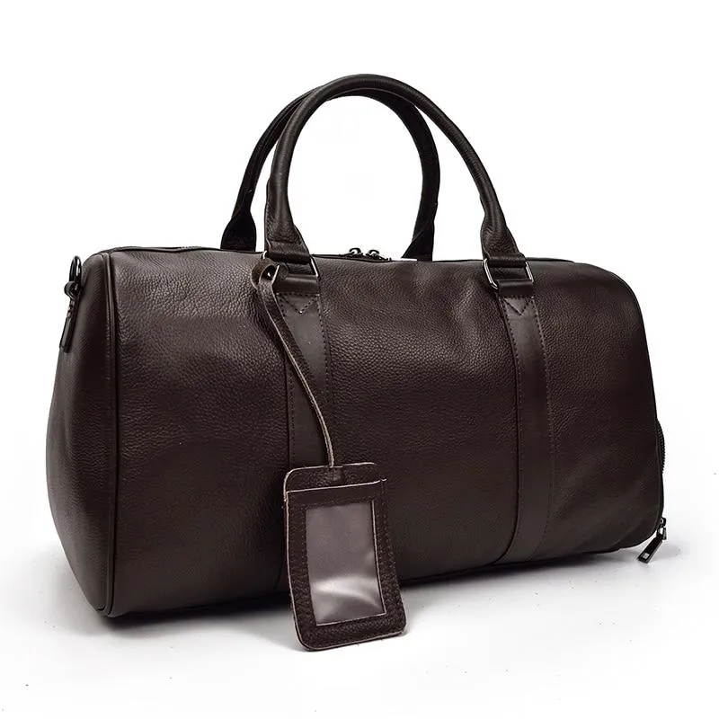 The Endre Weekender | Vintage Leather Duffle Bag - Image 13
