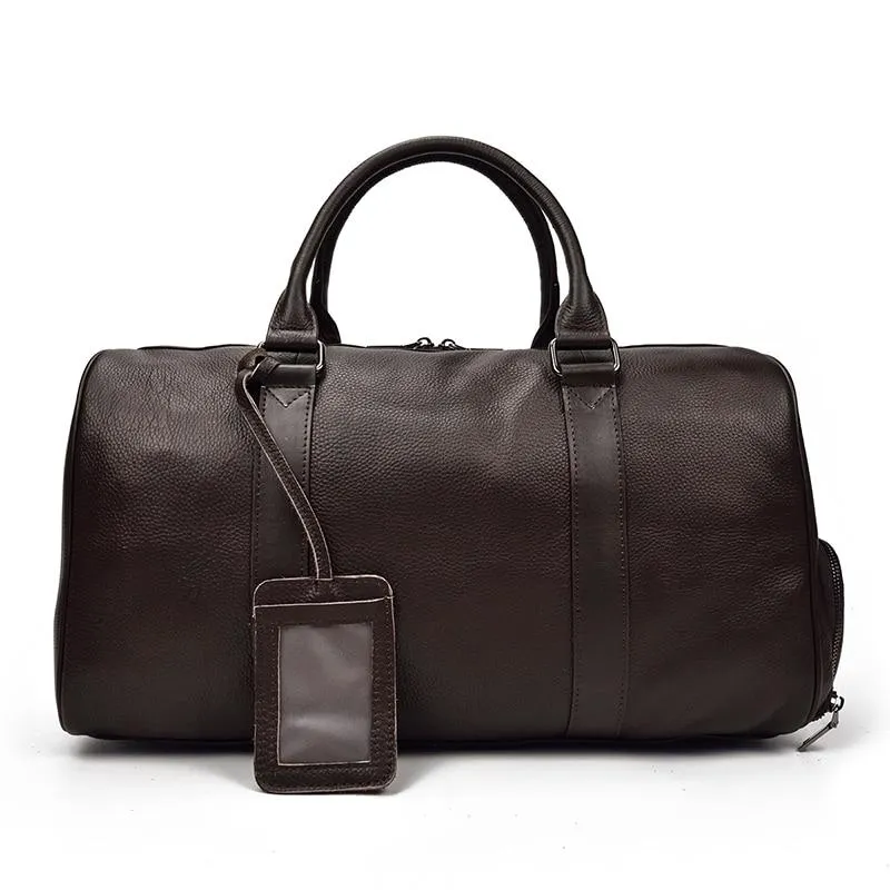 The Endre Weekender | Vintage Leather Duffle Bag - Image 6