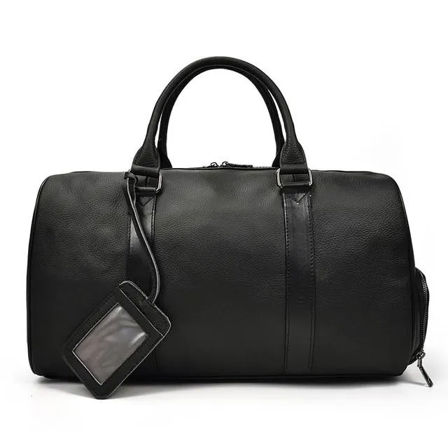 The Endre Weekender | Vintage Leather Duffle Bag - Image 7