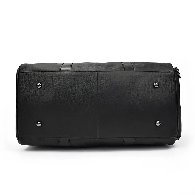 The Endre Weekender | Vintage Leather Duffle Bag - Image 8