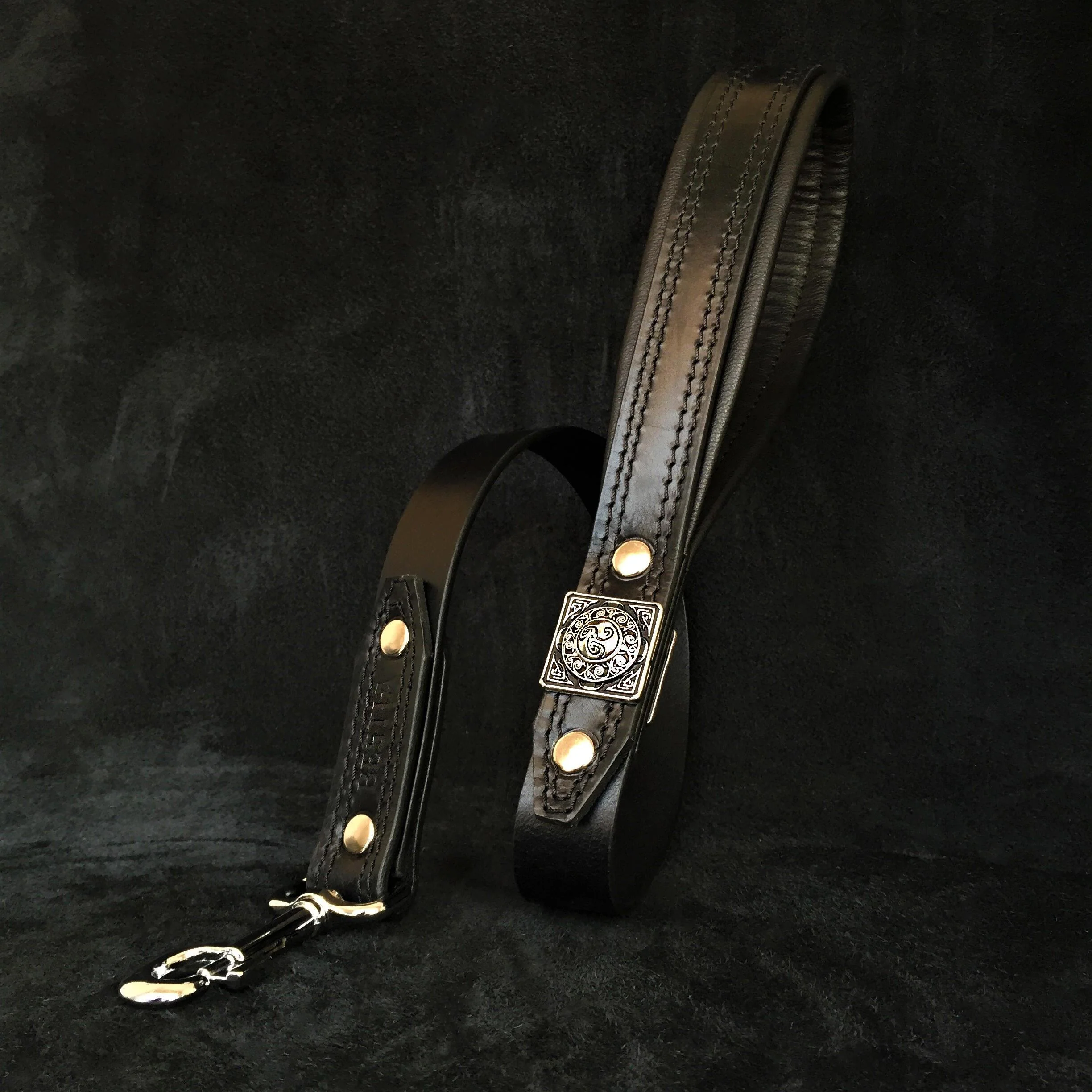 The "Eros" Dog Harness. All Black - Image 2