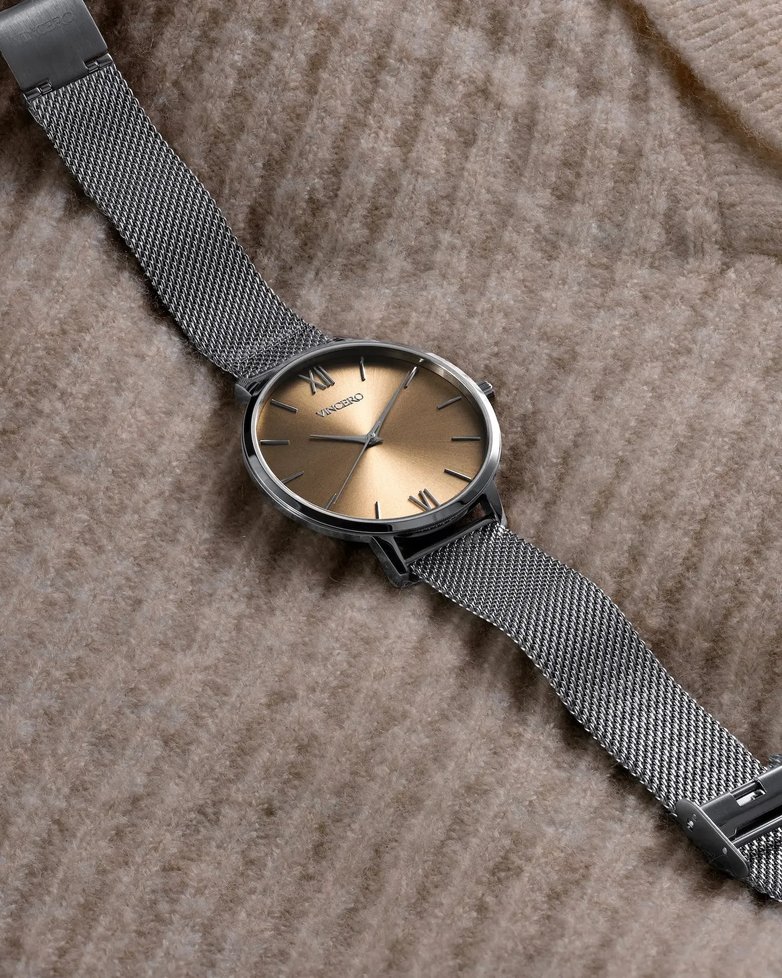 The Eros Mesh Men's Watches - Bronze - Image 5