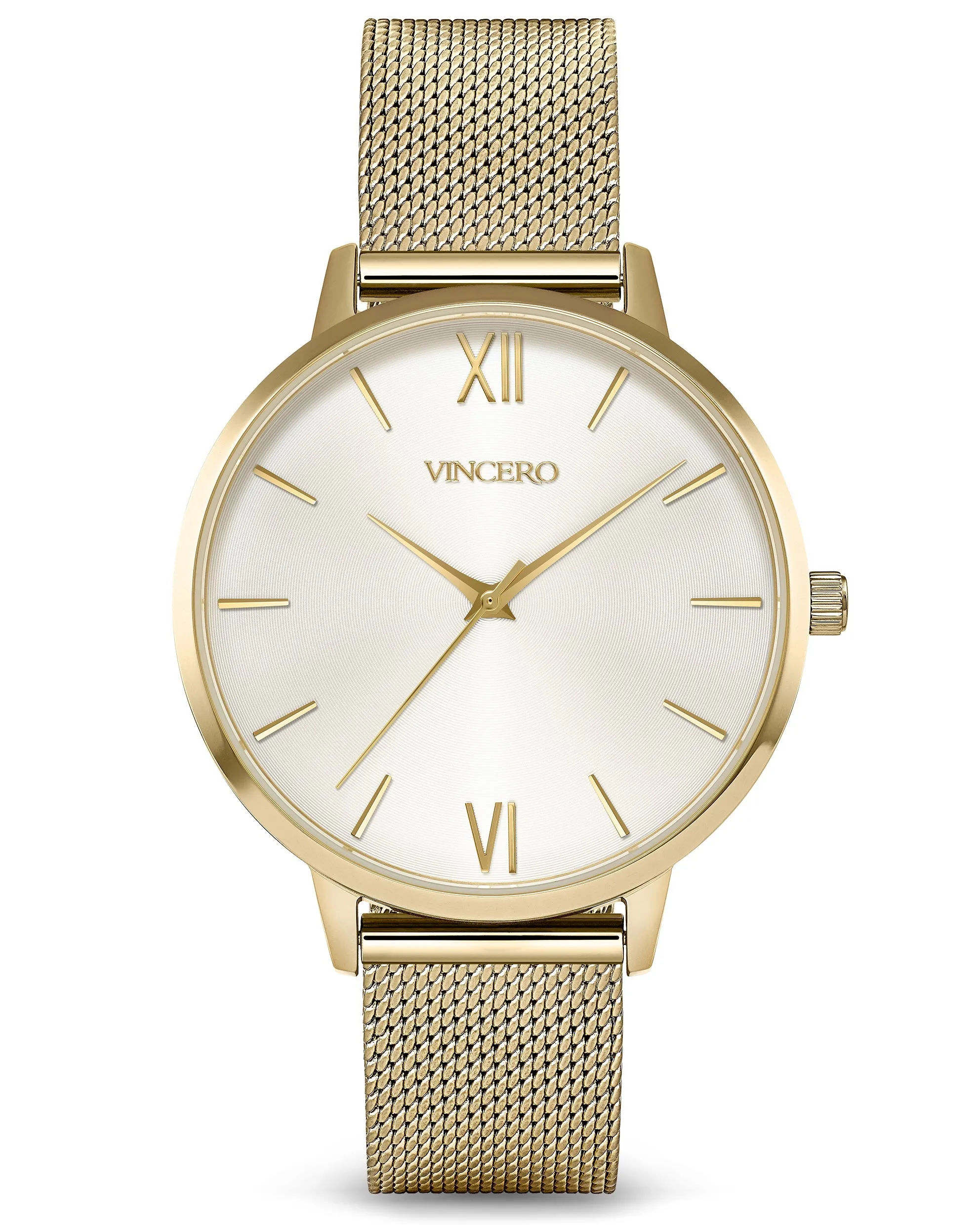 The Eros Mesh Men's Watches - Gold + Satin - Image 9