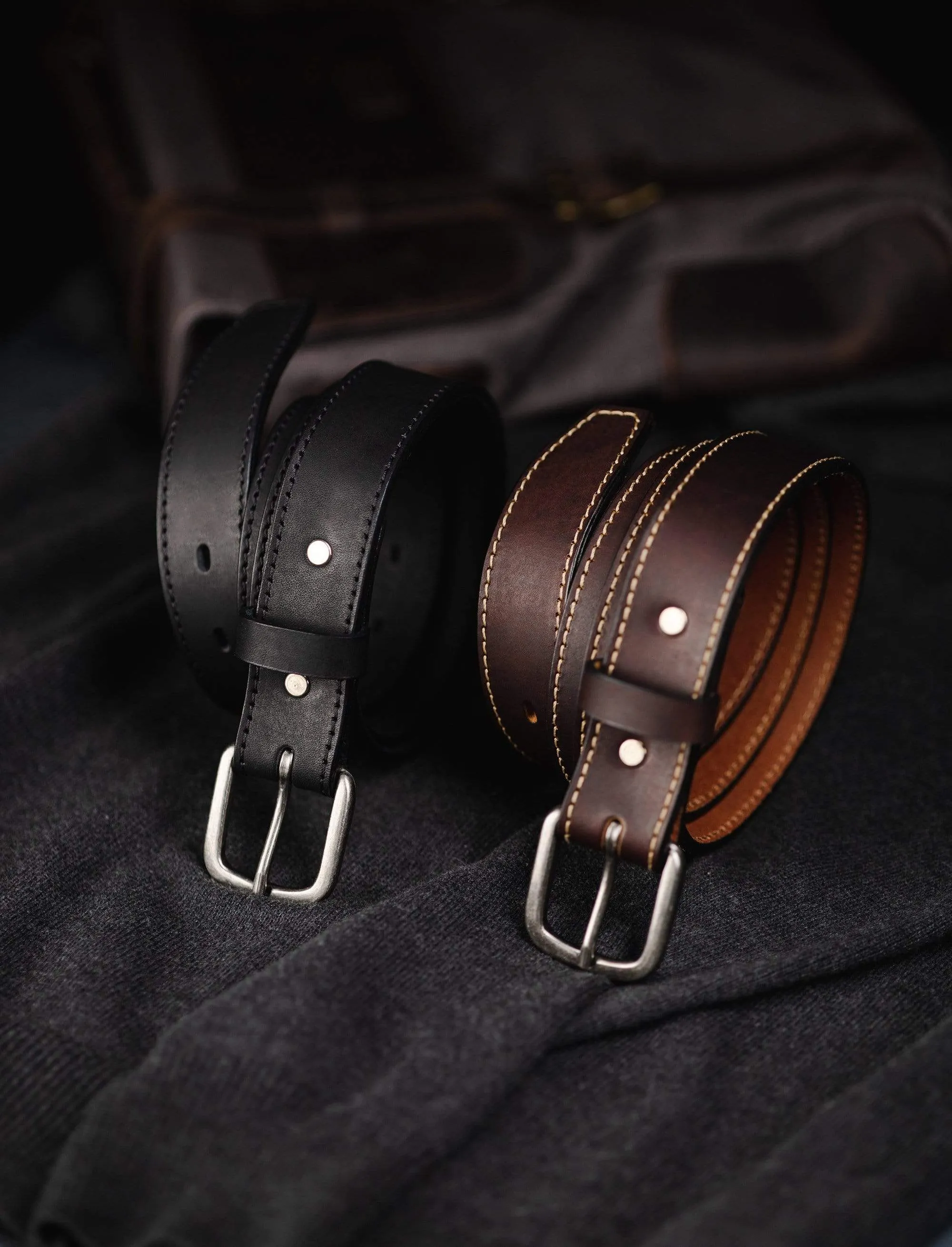 The Executive Leather 1 1/4 Inch Dress Belt - Image 7