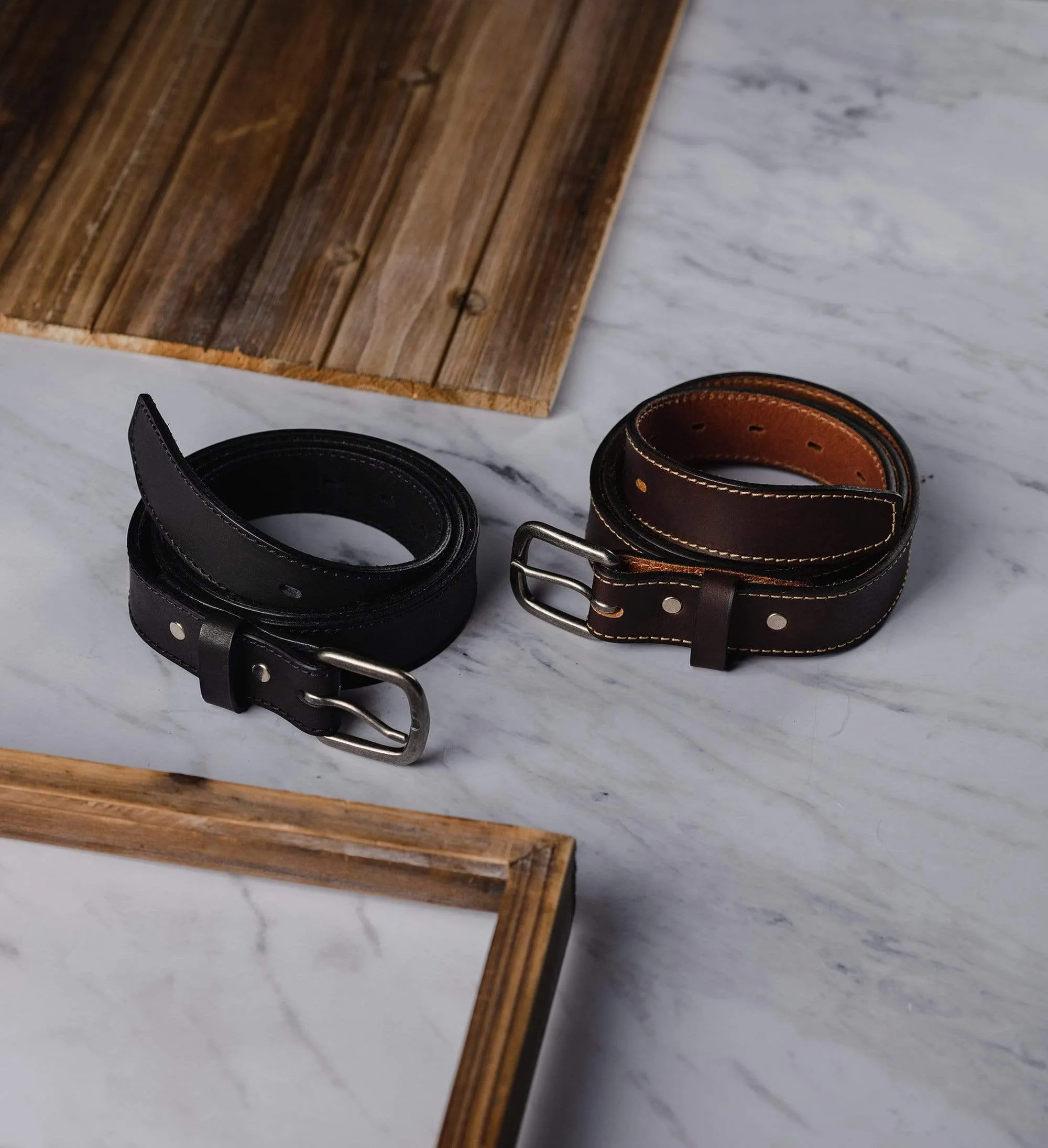 The Executive Leather 1 1/4 Inch Dress Belt - Image 8