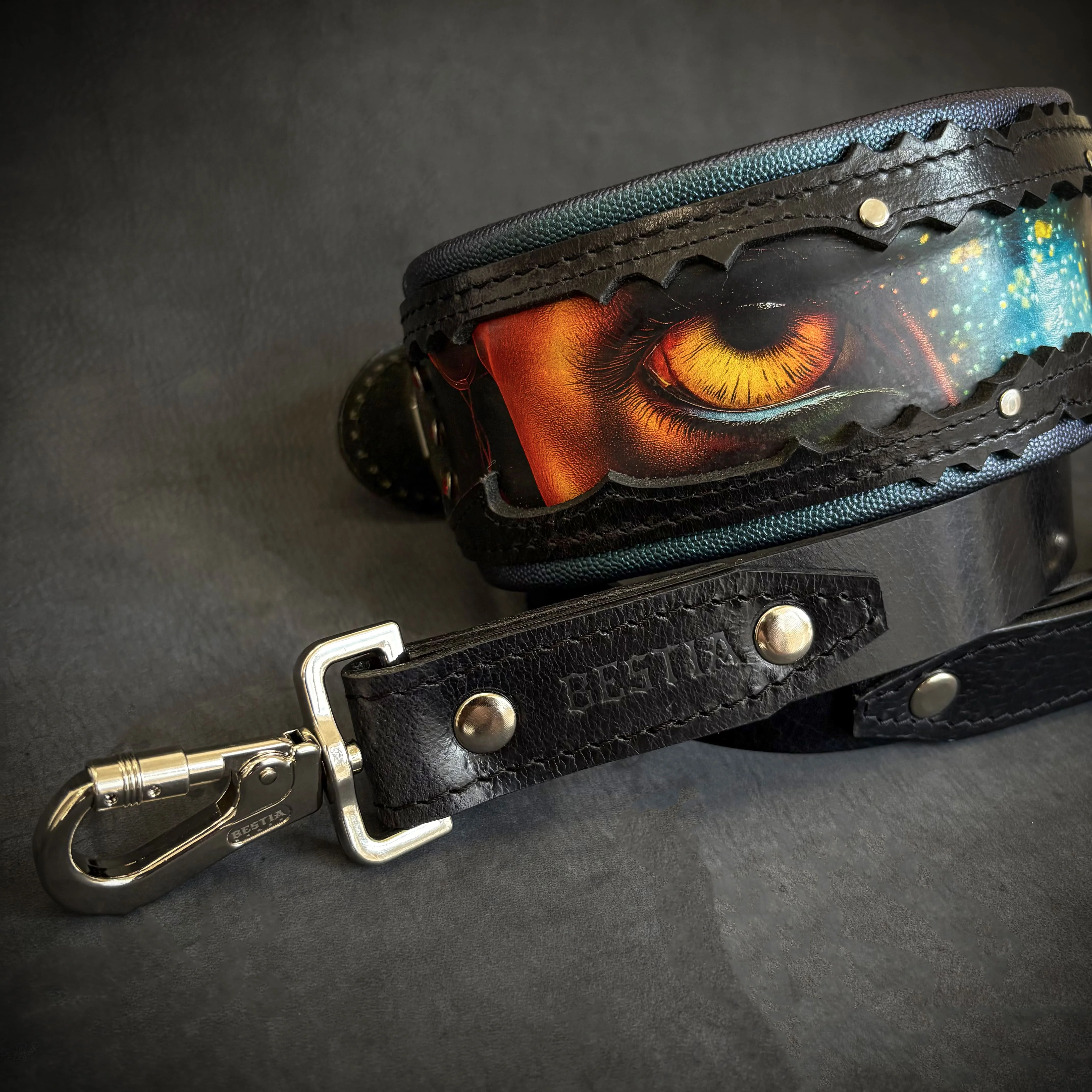 The "Fire & Ash" Limited Dog Collar - Image 3