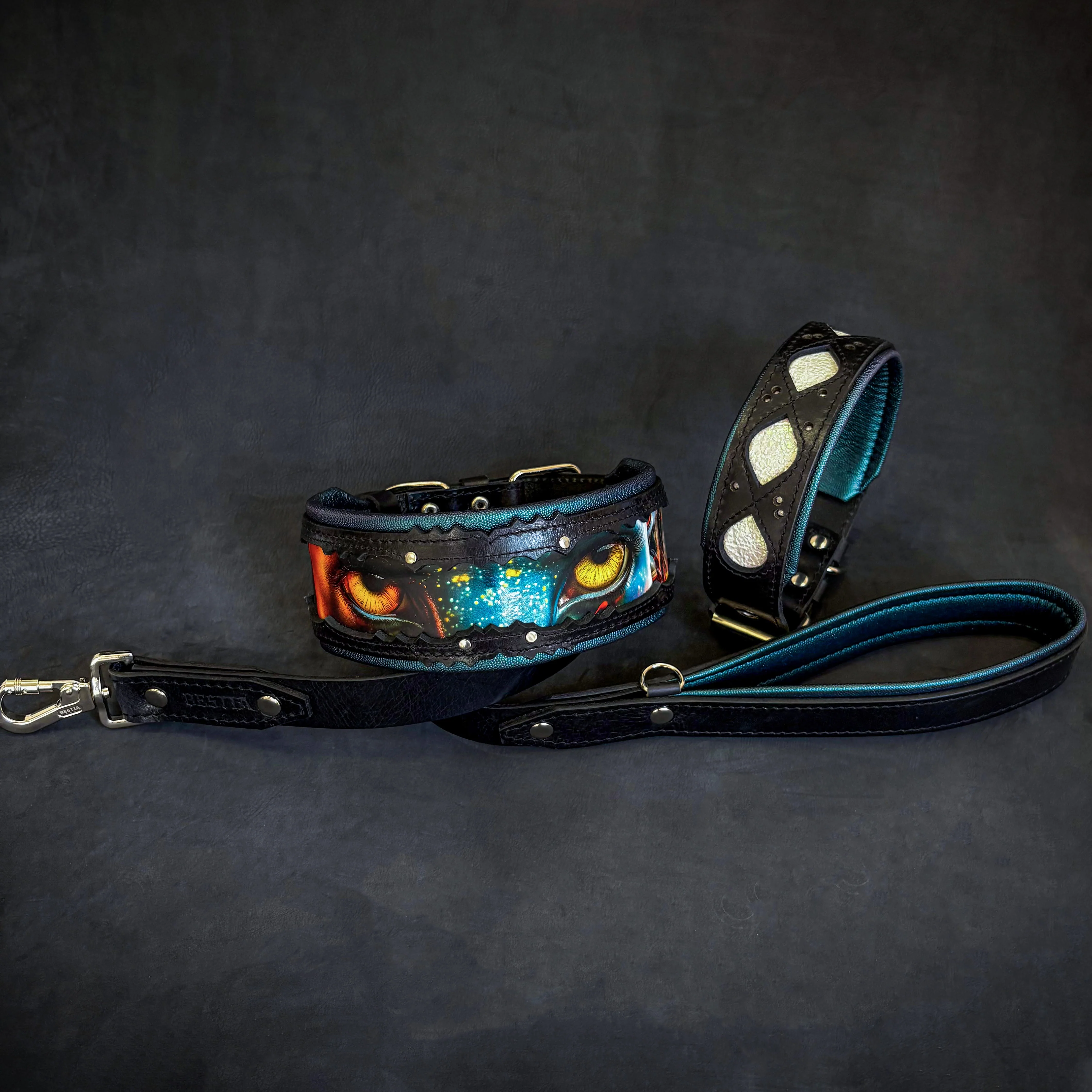 The "Fire & Ash" Limited Dog Collar - Image 4
