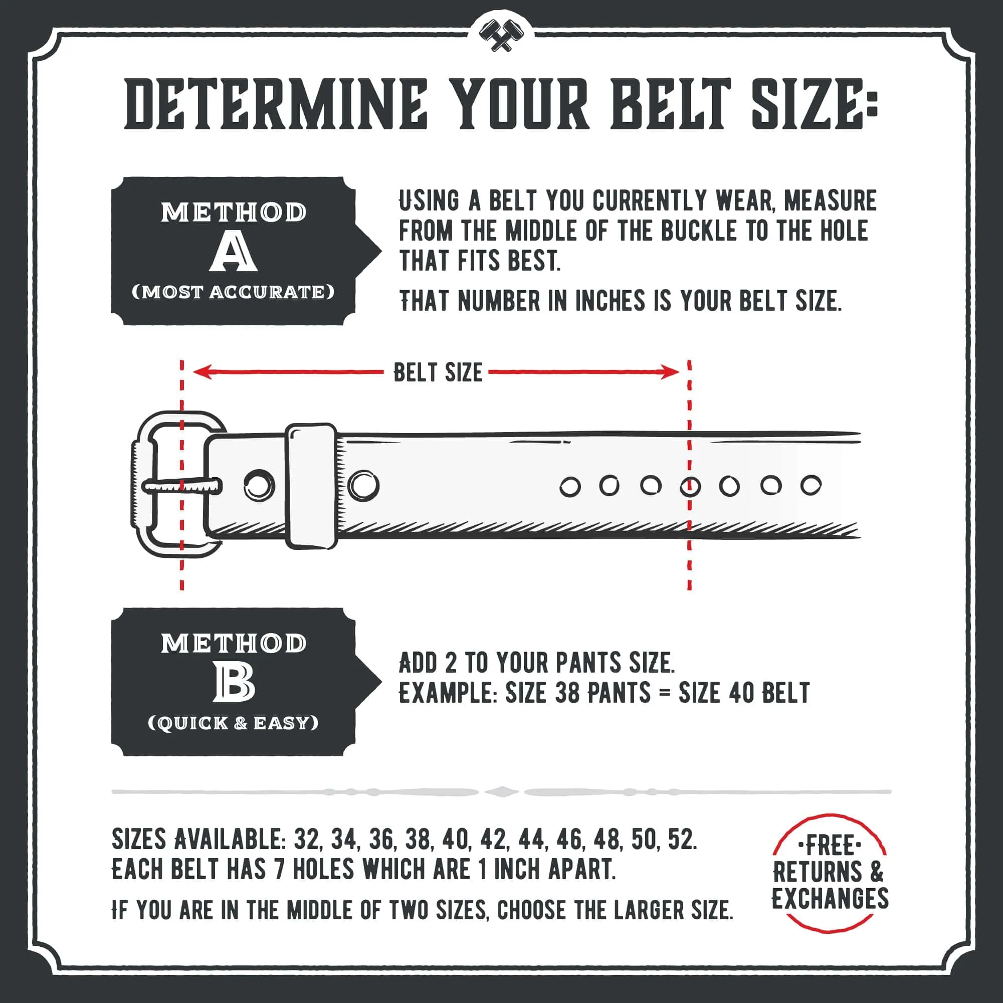 The Foreman Leather Belt - Image 6