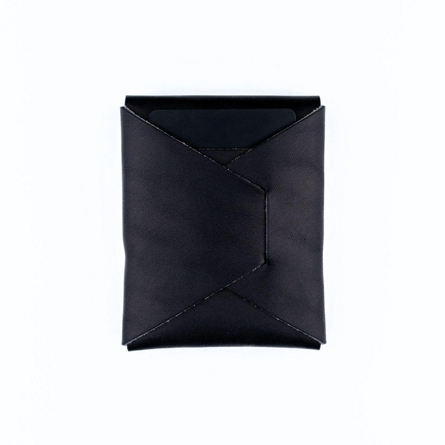 The Franklin Leather Wallet – Black - Image 4