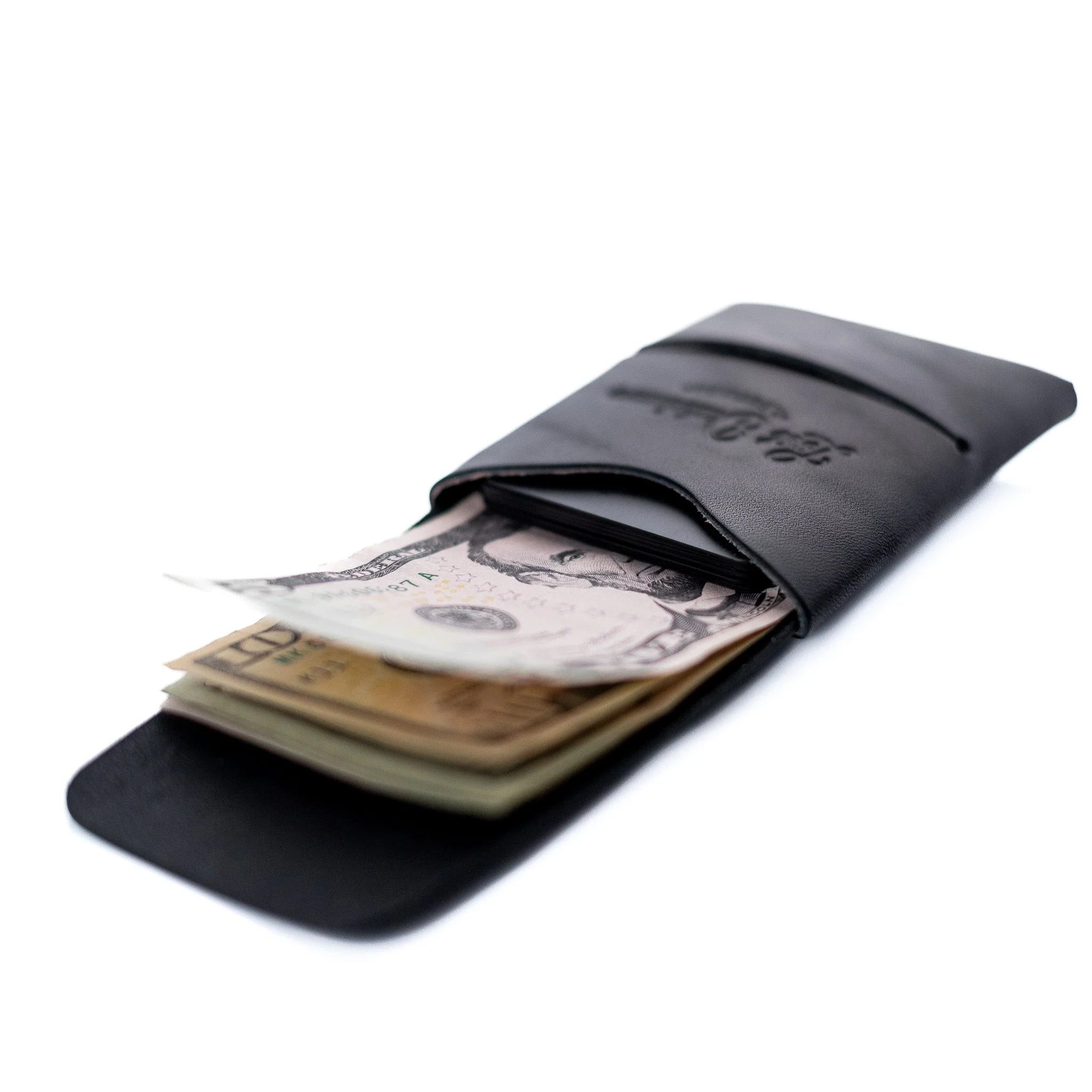 The Franklin Leather Wallet – Black - Image 6