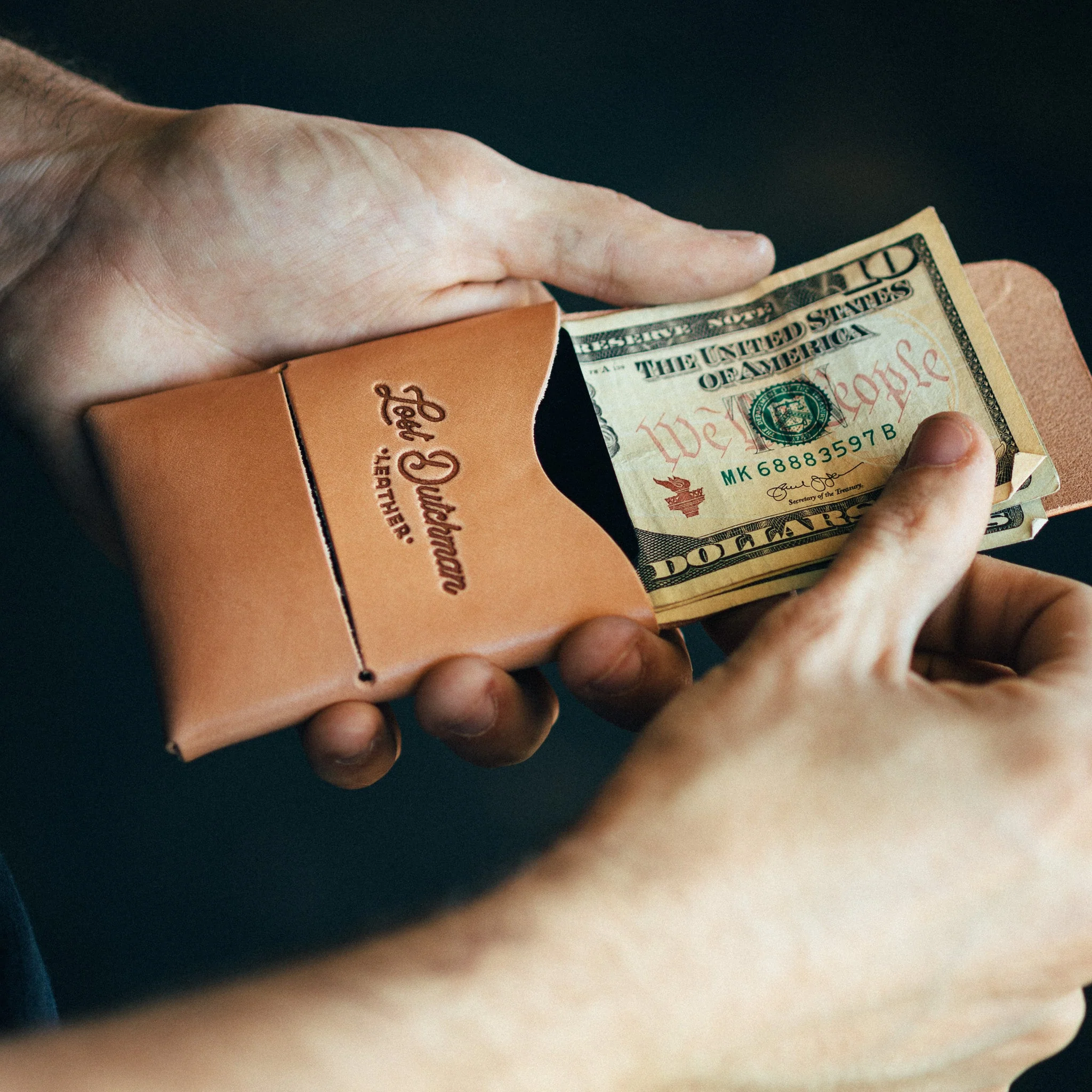 The Franklin Leather Wallet – Russet - Image 2