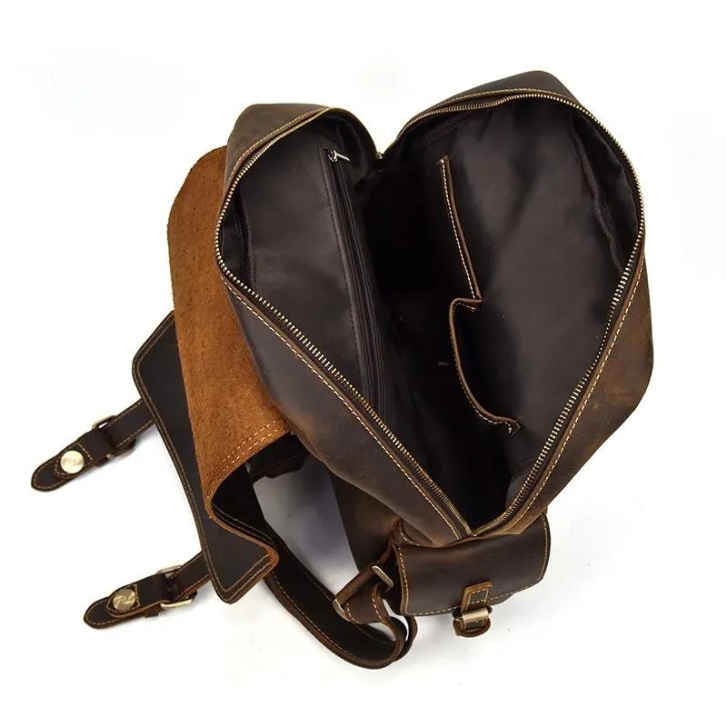 The Freja Backpack | Handcrafted Leather Backpack - Image 14