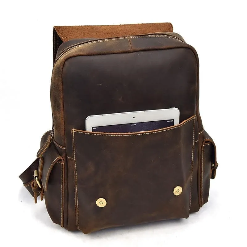 The Freja Backpack | Handcrafted Leather Backpack - Image 16
