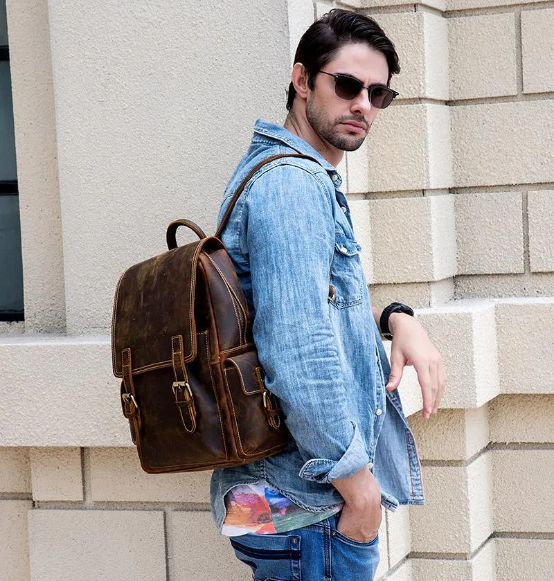 The Freja Backpack | Handcrafted Leather Backpack - Image 19