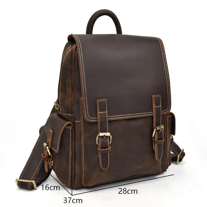 The Freja Backpack | Handcrafted Leather Backpack - Image 4